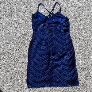 Sequin Blue Mini Dresss